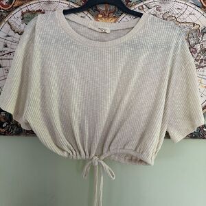 Cinch Bottom Shirt
